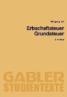 Cover Erbschaftsteuer Grundsteuer (eBook, PDF)