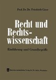 Recht und Rechtswissenschaft (eBook, PDF)