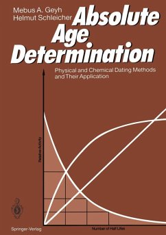 Absolute Age Determination (eBook, PDF) - Geyh, Mebus A.; Schleicher, Helmut