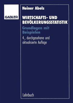 Wirtschafts- und Bevölkerungsstatistik (eBook, PDF) - Abels, Heiner; Degen, Horst