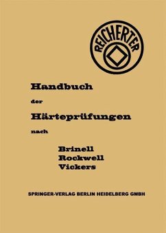 Die Härteprüfungen nach Brinell, Rockwell, Vickers (eBook, PDF) - Reicherter, G.