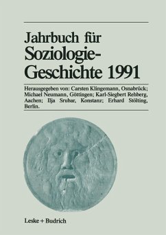 Cover Jahrbuch für Soziologiegeschichte 1991 (eBook, PDF)
