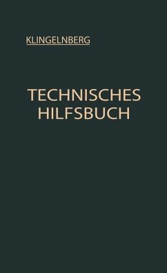 Technisches Hilfsbuch (eBook, PDF) - Klingelnberg, W. Ferd; Preger, Ernst; Reindl, Rudolf