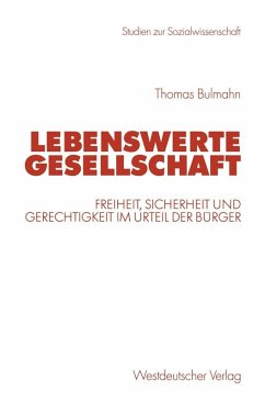 Lebenswerte Gesellschaft (eBook, PDF) - Bulmahn, Thomas