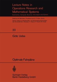 Optimale Fahrpläne (eBook, PDF) - Uebe, Götz