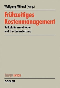 Frühzeitiges Kostenmanagement (eBook, PDF)