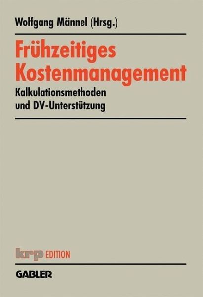 Frühzeitiges Kostenmanagement (eBook, PDF)