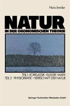 Natur in der ökonomischen Theorie (eBook, PDF) Cover Natur in der ökonomischen Theorie (eBook, PDF)