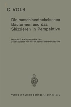 Cover Die maschinentechnischen Bauformen und das Skizzieren in Perspektive (eBook, PDF)