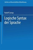 Logische Syntax der Sprache (eBook, PDF)