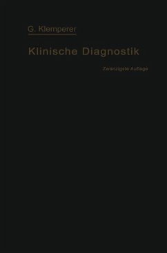 Grundriss der Klinischen Diagnostik (eBook, PDF) - Klemperer, Georg