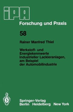 Cover Werkstoff- und Energiekennwerte industrieller Lackieranlagen, am Beispiel der Automobilindustrie (eBook, PDF)