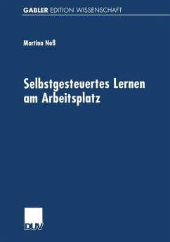 Selbstgesteuertes Lernen am Arbeitsplatz (eBook, PDF) - Noß, Martina
