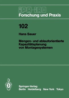 Cover Mengen- und ablauforientierte Kapazitätsplanung von Montagesystemen (eBook, PDF)
