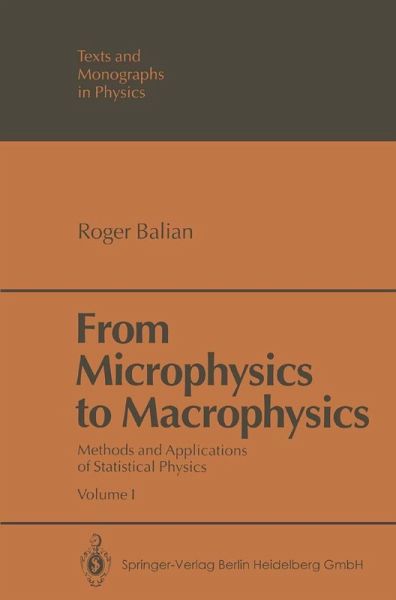 From Microphysics to Macrophysics (eBook, PDF) From Microphysics to Macrophysics (eBook, PDF)