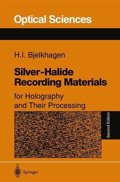 Silver-Halide Recording Materials (eBook, PDF) Silver-Halide Recording Materials (eBook, PDF)