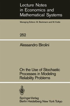 On the Use of Stochastic Processes in Modeling Reliability Problems (eBook, PDF) - Birolini, Alessandro