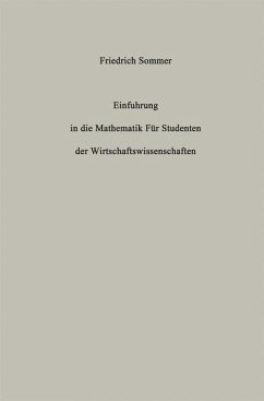 Einführung in die Mathematik (eBook, PDF) - Sommer, Friedrich