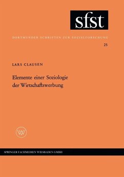 Cover Elemente einer Soziologie der Wirtschaftswerbung (eBook, PDF)