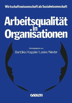 Cover Arbeitsqualität in Organisationen (eBook, PDF)