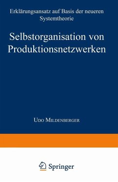Cover Selbstorganisation von Produktionsnetzwerken (eBook, PDF)