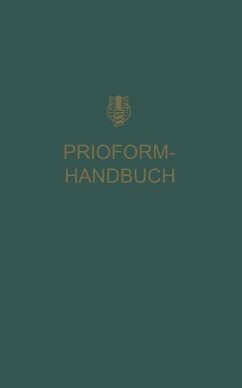 Prioform-Handbuch (eBook, PDF) Cover Prioform-Handbuch (eBook, PDF)