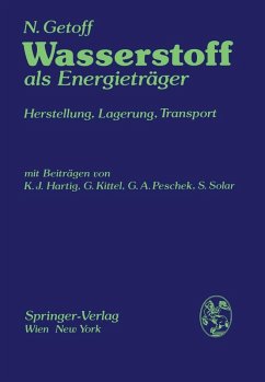 Wasserstoff als Energieträger (eBook, PDF) - Getoff, N.