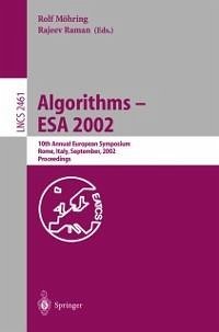 Algorithms - ESA 2002 (eBook, PDF)