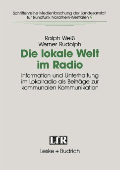 Cover Die lokale Welt im Radio (eBook, PDF)