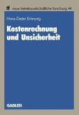 Kostenrechnung und Unsicherheit (eBook, PDF)