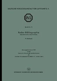 Radar-Bibliographie (eBook, PDF) - Reinhardt, Wolfgang