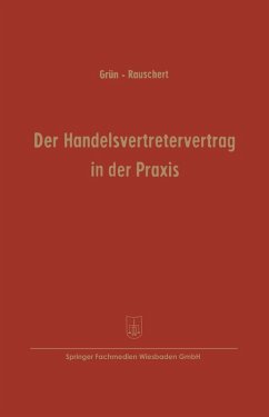 Der Handelsvertretervertrag in der Praxis (eBook, PDF) - Grün, Carl