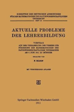 Cover Aktuelle Probleme der Lehrerbildung (eBook, PDF)