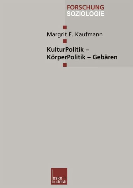 KulturPolitik - KörperPolitik - Gebären (eBook, PDF)