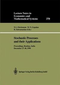 Stochastic Processes and their Applications (eBook, PDF)