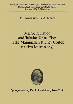 Cover Microcirculation and Tubular Urine Flow in the Mammalian Kidney Cortex (in vivo Microscopy) (eBook, PDF)