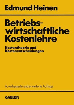 Cover Betriebswirtschaftliche Kostenlehre (eBook, PDF)