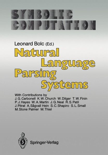 Natural Language Parsing Systems (eBook, PDF) Natural Language Parsing Systems (eBook, PDF)