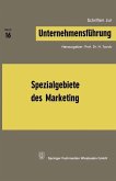 Spezialgebiete des Marketing (eBook, PDF)
