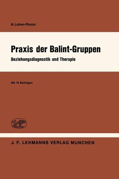 Cover Praxis der Balint-Gruppen (eBook, PDF)