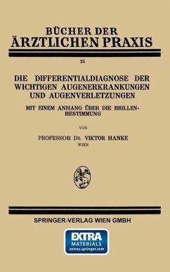 Die Differentialdiagnose der Wichtigen Augenerkrankungen und Augenverletzungen (eBook, PDF) - Hanke, Viktor