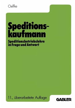 Speditionskaufmann (eBook, PDF) - Oelfke, Wolfgang