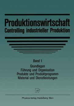 Produktionswirtschaft - Controlling industrieller Produktion (eBook, PDF) - Hahn, Dietger; Laßmann, Gert