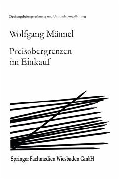 Preisobergrenzen im Einkauf (eBook, PDF) - Männel, Wolfgang