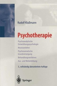 Psychotherapie (eBook, PDF) - Klußmann, Rudolf