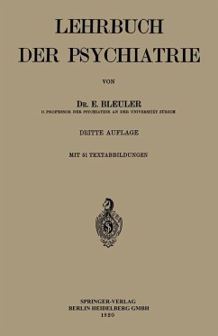 Lehrbuch der Psychiatrie (eBook, PDF) - Bleuler, Eugen