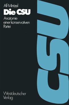Cover Die CSU (eBook, PDF)