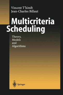 Multicriteria Scheduling (eBook, PDF) - T'Kindt, Vincent; Billaut, Jean-Charles