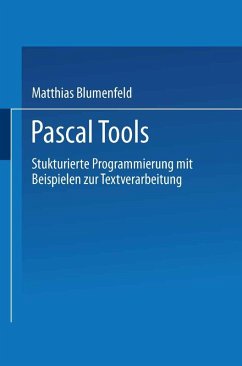 Pascal Tools (eBook, PDF) - Blumenfeld, Matthias