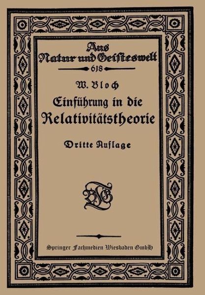 Einführung in die Relativitätstheorie (eBook, PDF)
